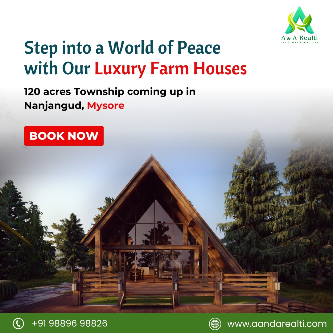luxury farmhouse in Mysore